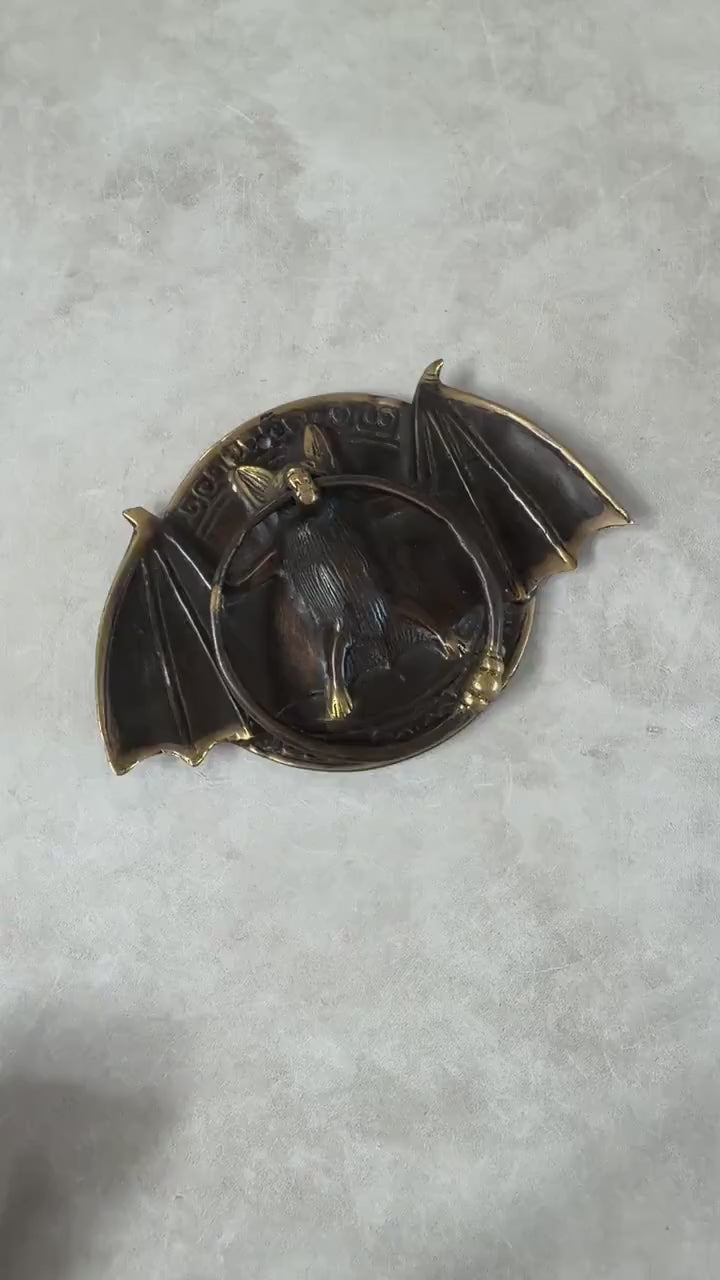 Brass Bat Door Knocker