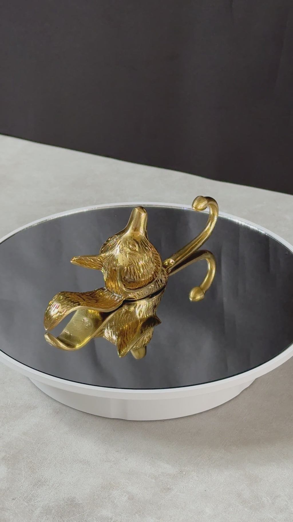 Gold Fox Wall Hook