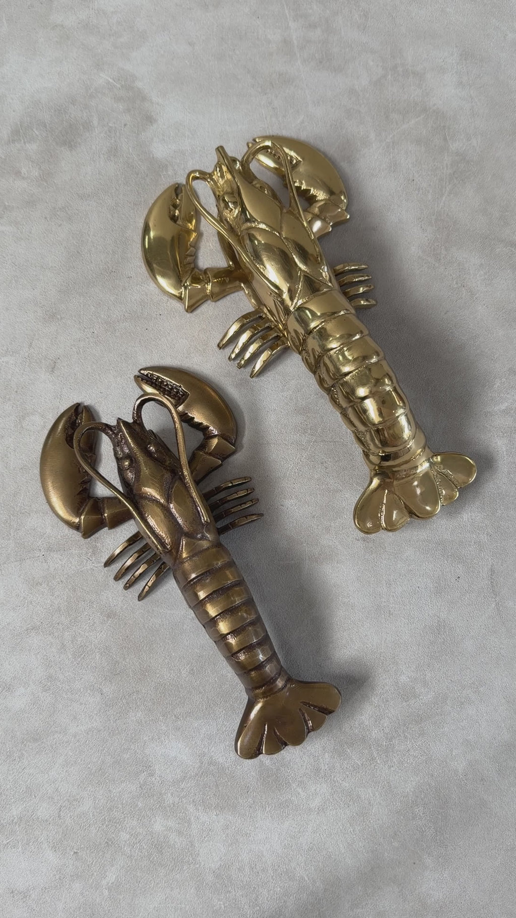 Brass Lobster Door Knocker