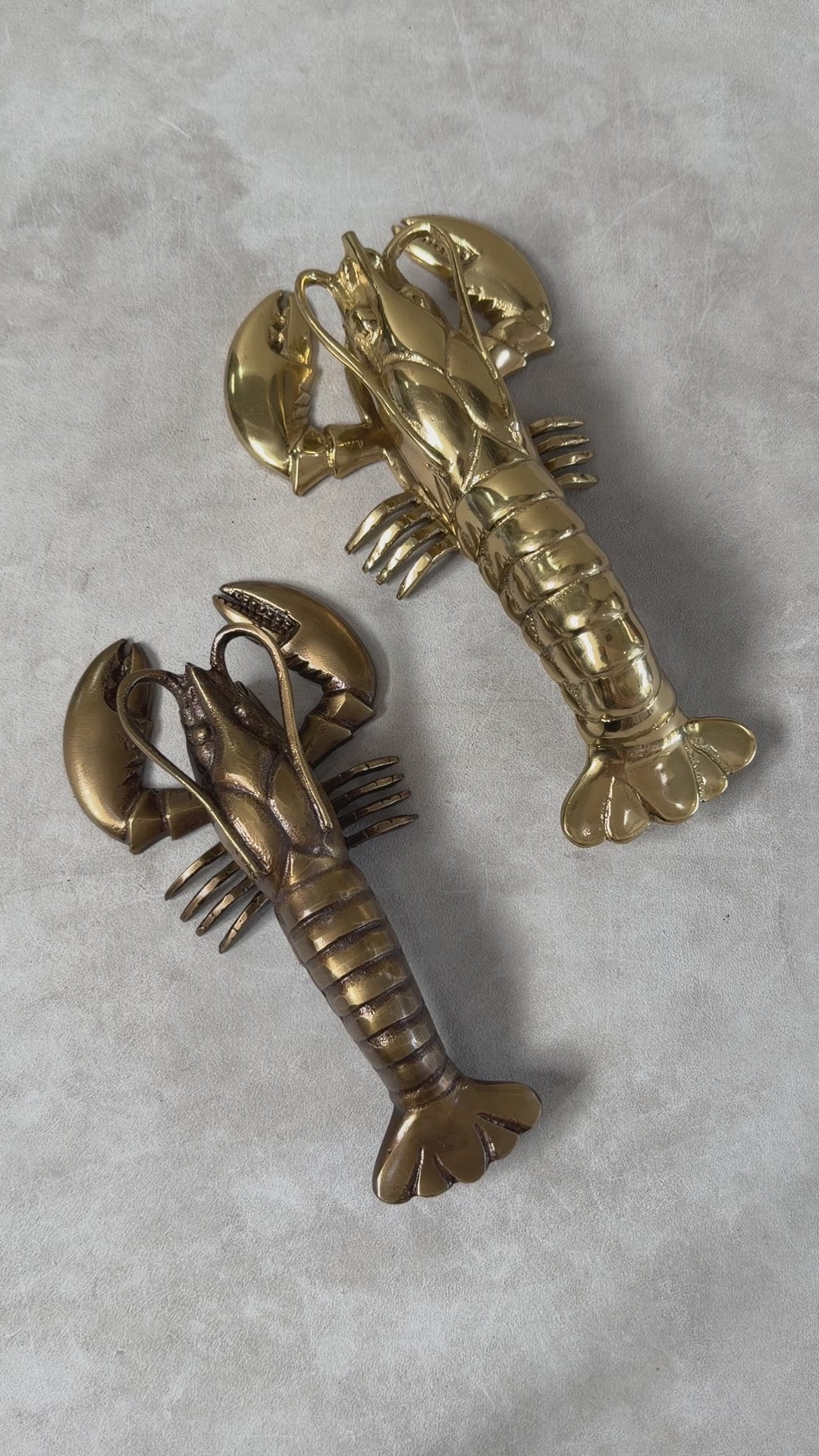 Brass Lobster Door Knocker